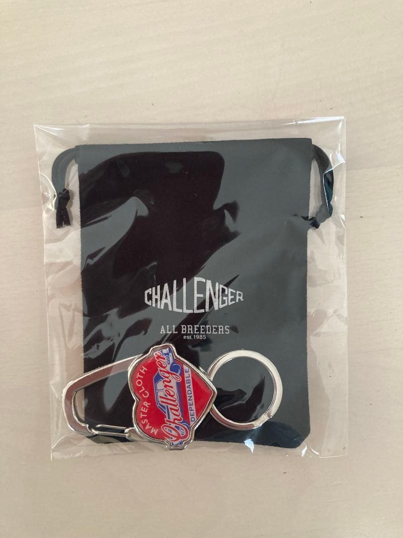 小物 CHALLENGER / KEY CARABINER -Silver