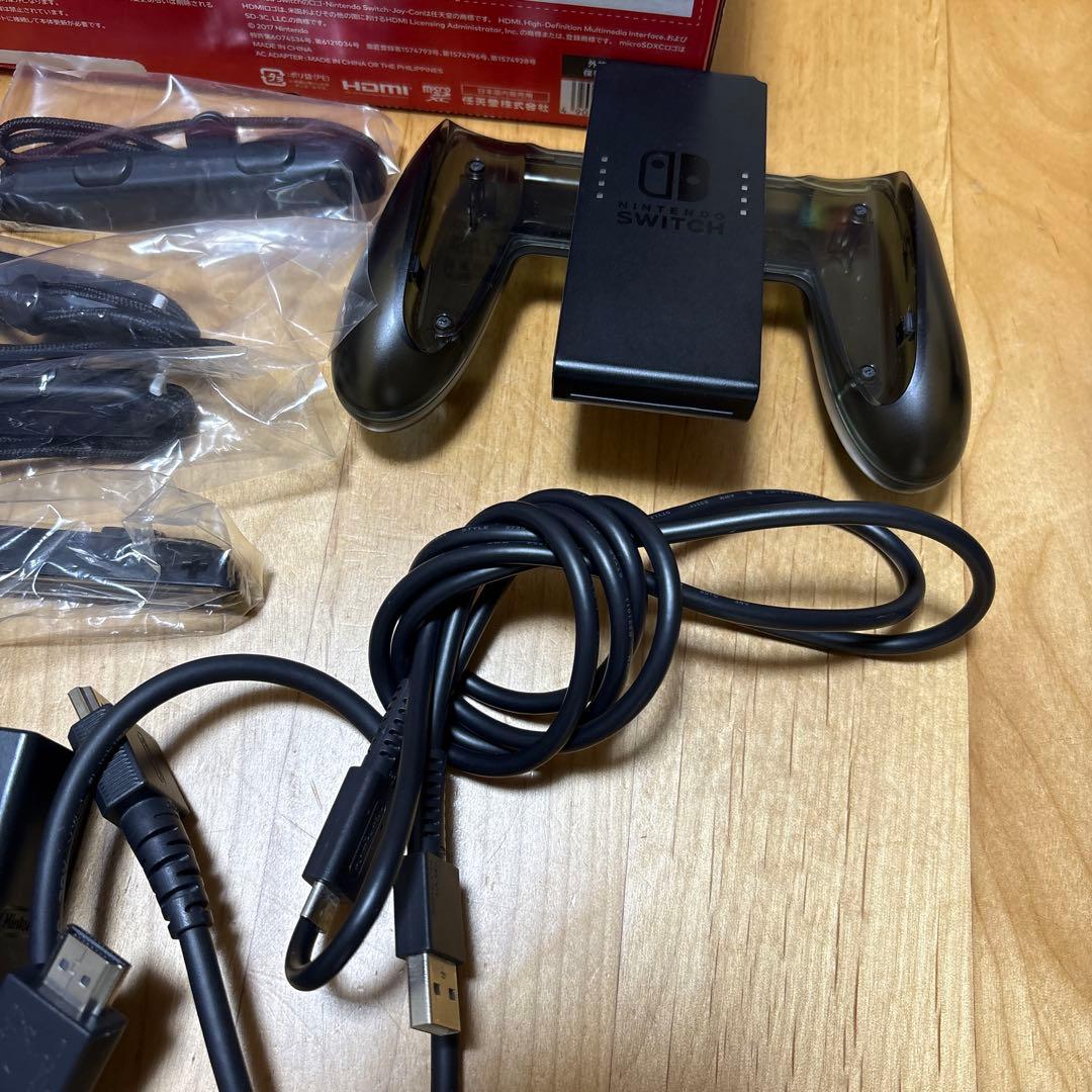 ✨スピード発送✨】NintendoSwitch 本体 ジョイコン 付属品完備 - メルカリ
