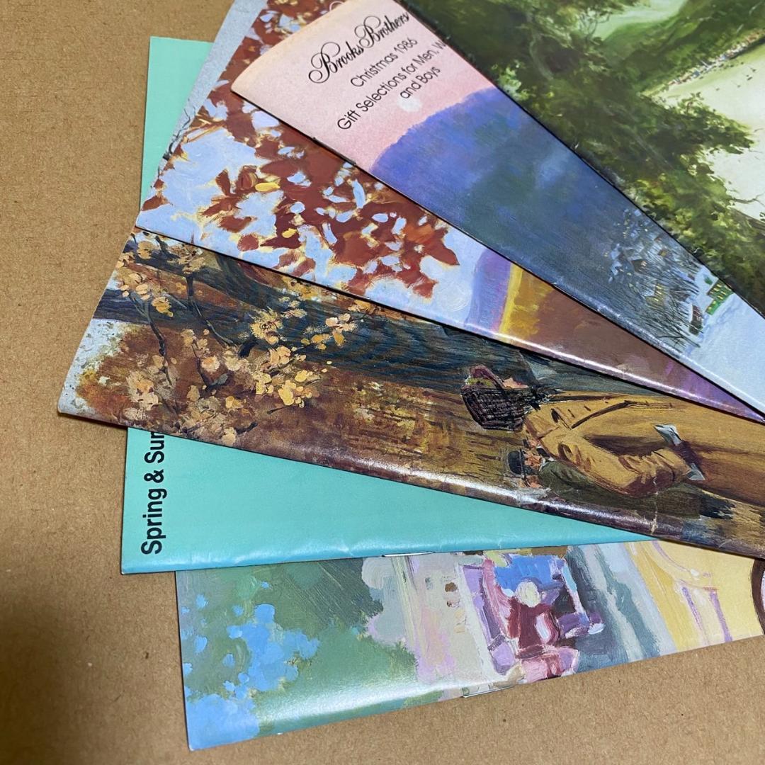 ダ*郎様 Brooks Brothers ギフトカタログ 1986-1993 Brooks Brothers Gift Selections For Men, Women And Boys