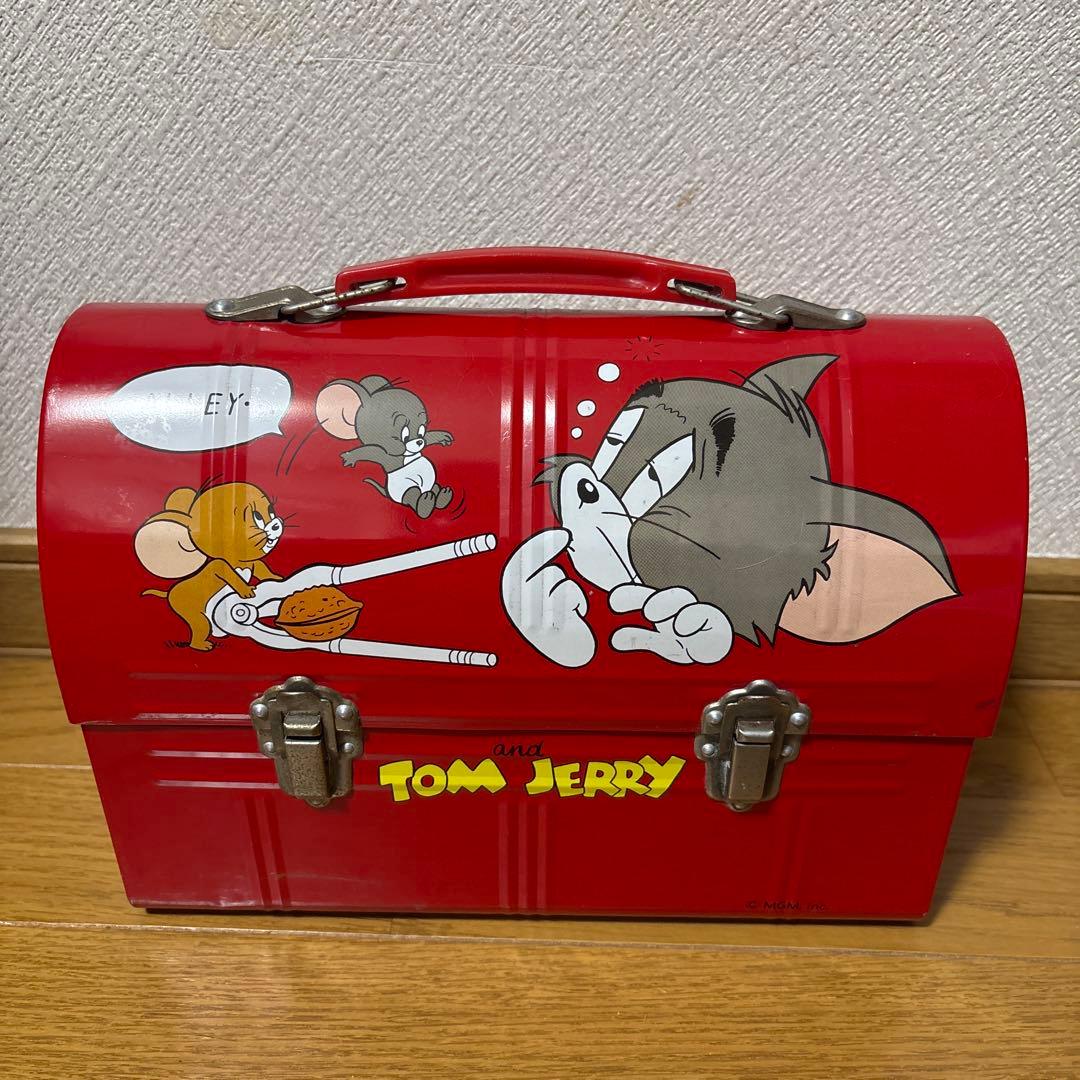 トムとジェリー ブリキ缶 ランチボックス I LOVE CHEESE】トムとジェリー ランチBOX | オンラインクレーンゲーム