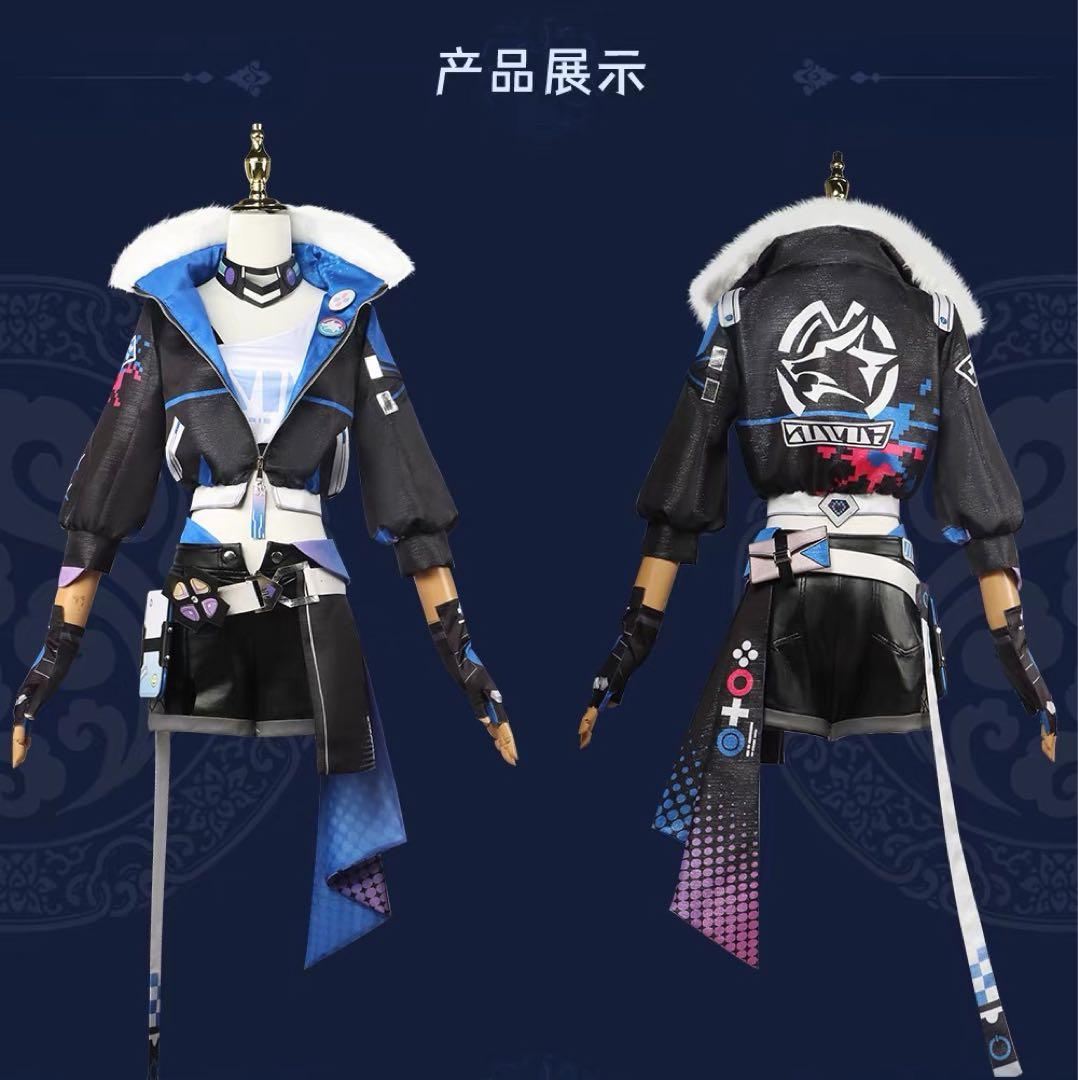 崩壊スターレイル 銀狼 コスプレ衣装+ウィッグ - メルカリ