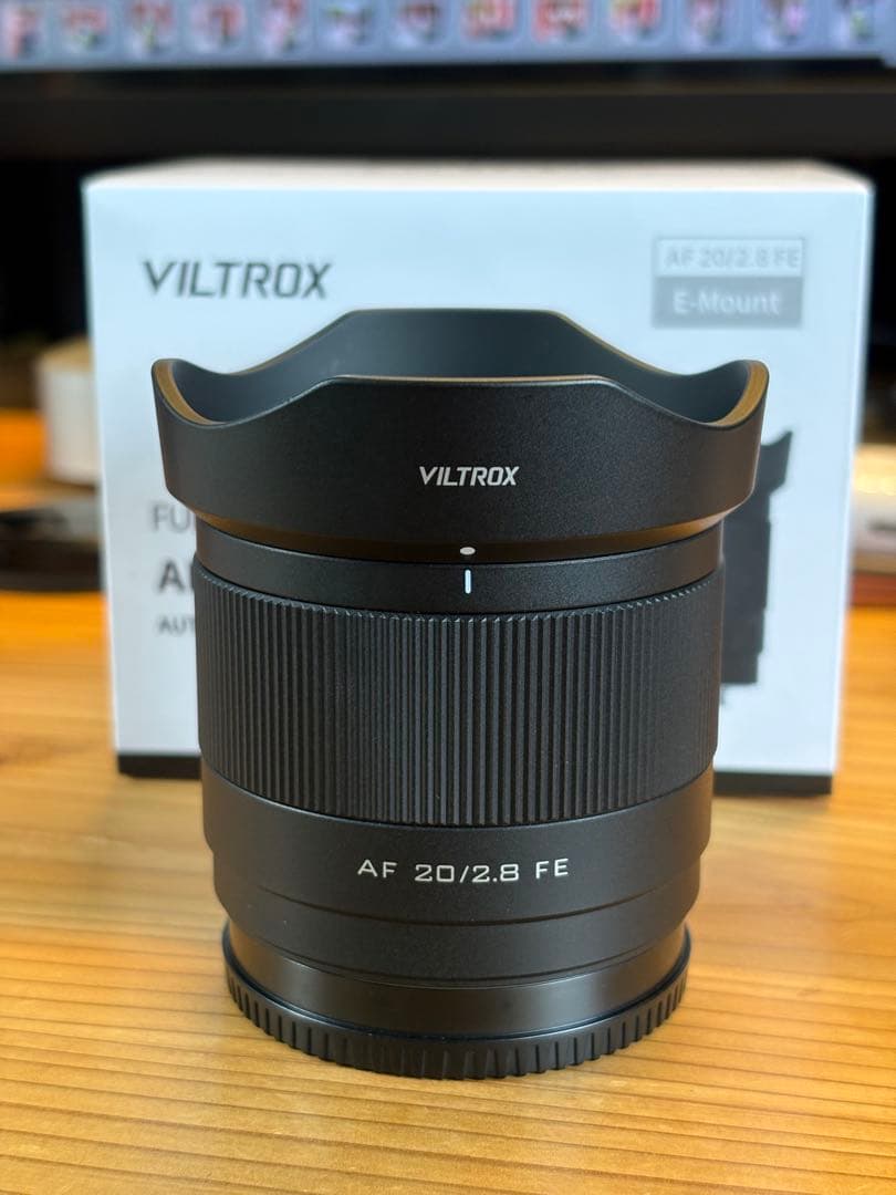 VILTROX AF 20mm F2.8 フィルター付き　単焦点 Viltrox AF 20mm F2.8 AIR ニコンZマウント ブラック [ニコンZ /単焦点