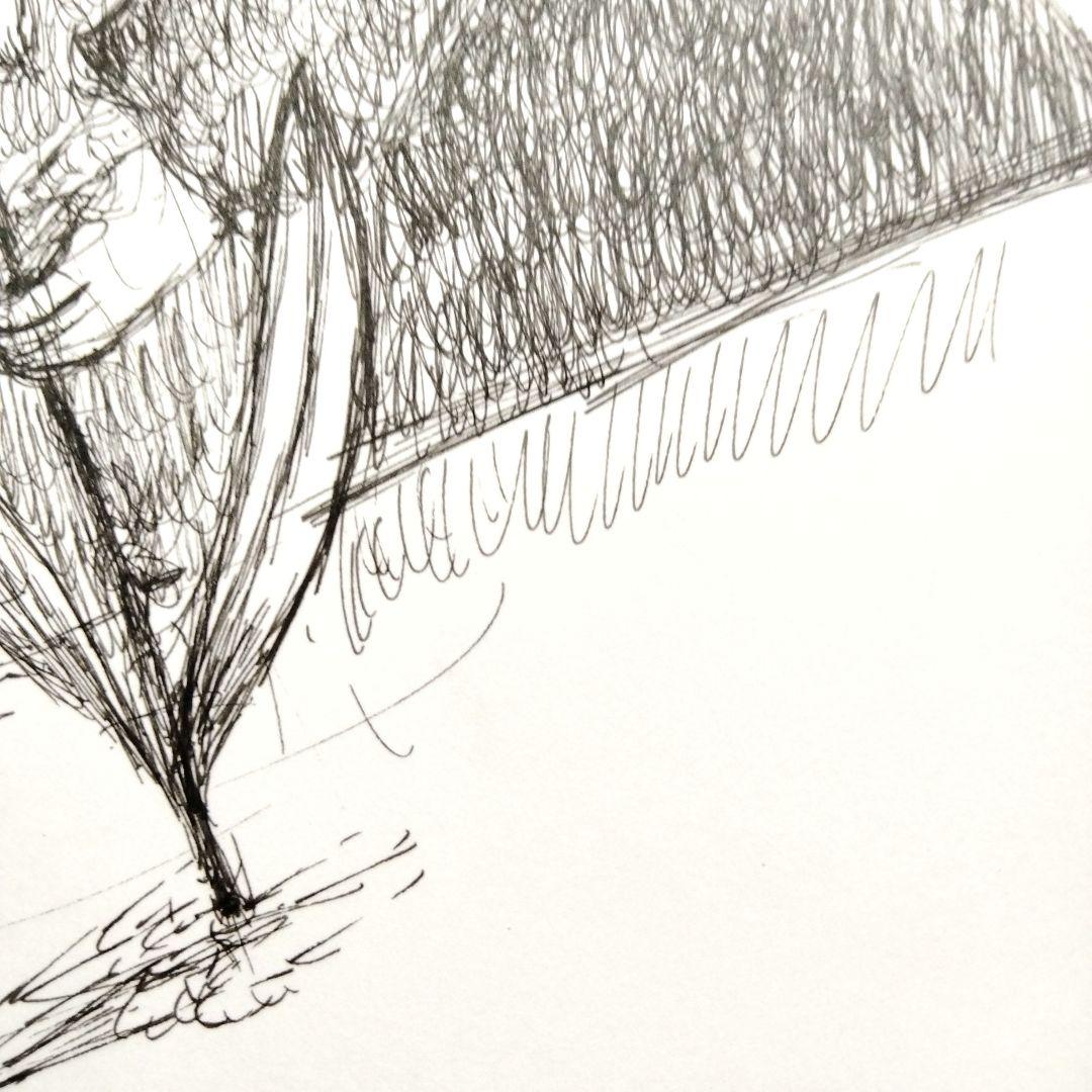 ☆ 柴原幸智 極細ペン画 原画