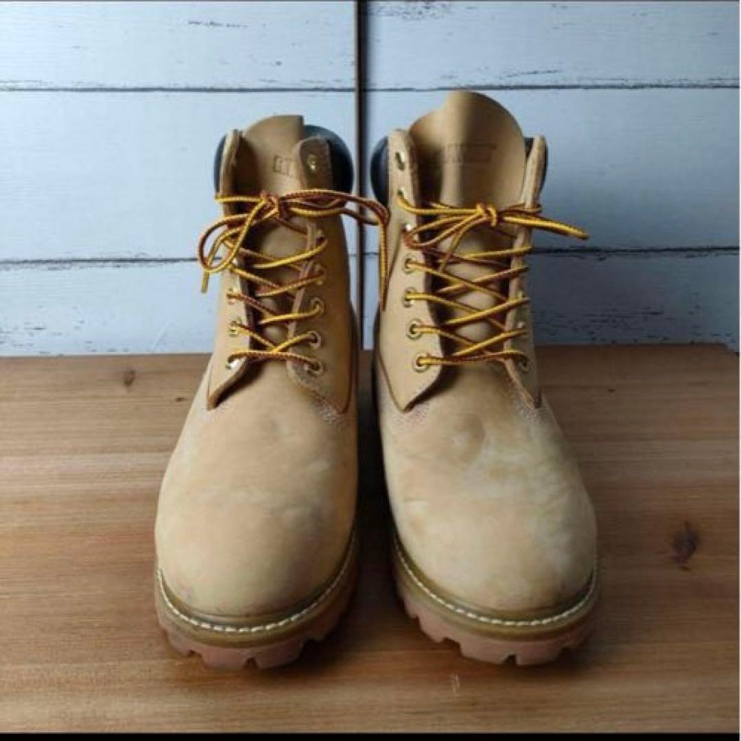 Hawkins ベージュ スエード ハイカットブーツ timberland風 - メルカリ