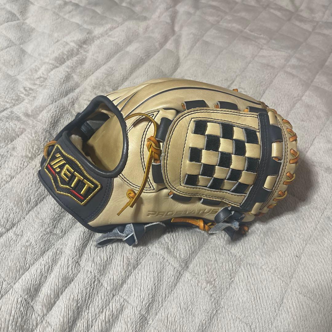ZETT プロステイタス　軟式　グラブ 軟式グラブ プロステイタス 二塁手・遊撃手用 サイズ:1 | 【ZETT