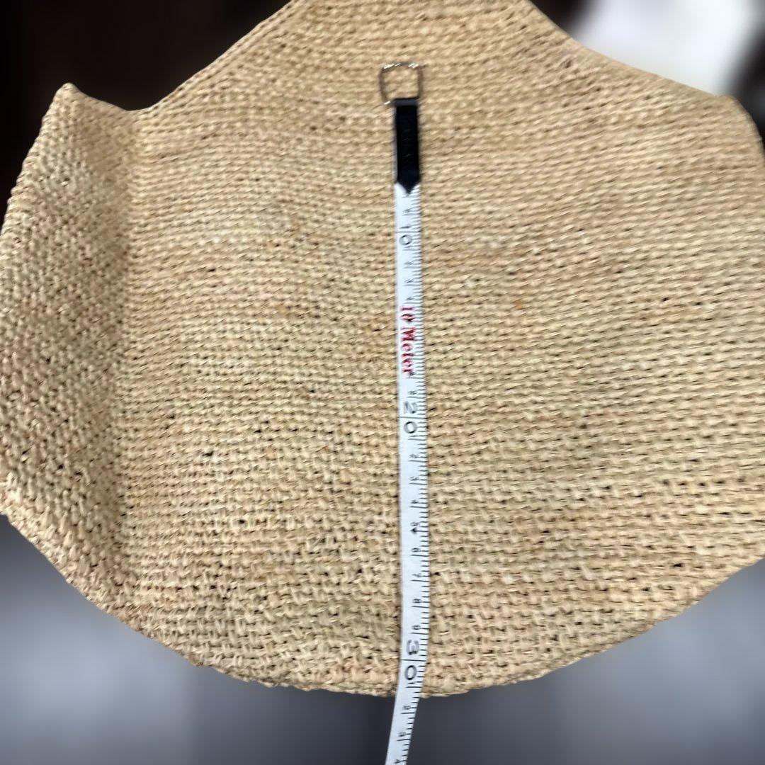 ストロー かごバッグ シルバー装飾 - バッグ安い