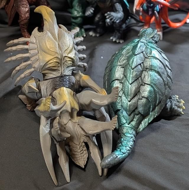 平成ガメラ＆対戦怪獣（バンダイ）ソフビフィギュア7体セット - メルカリ