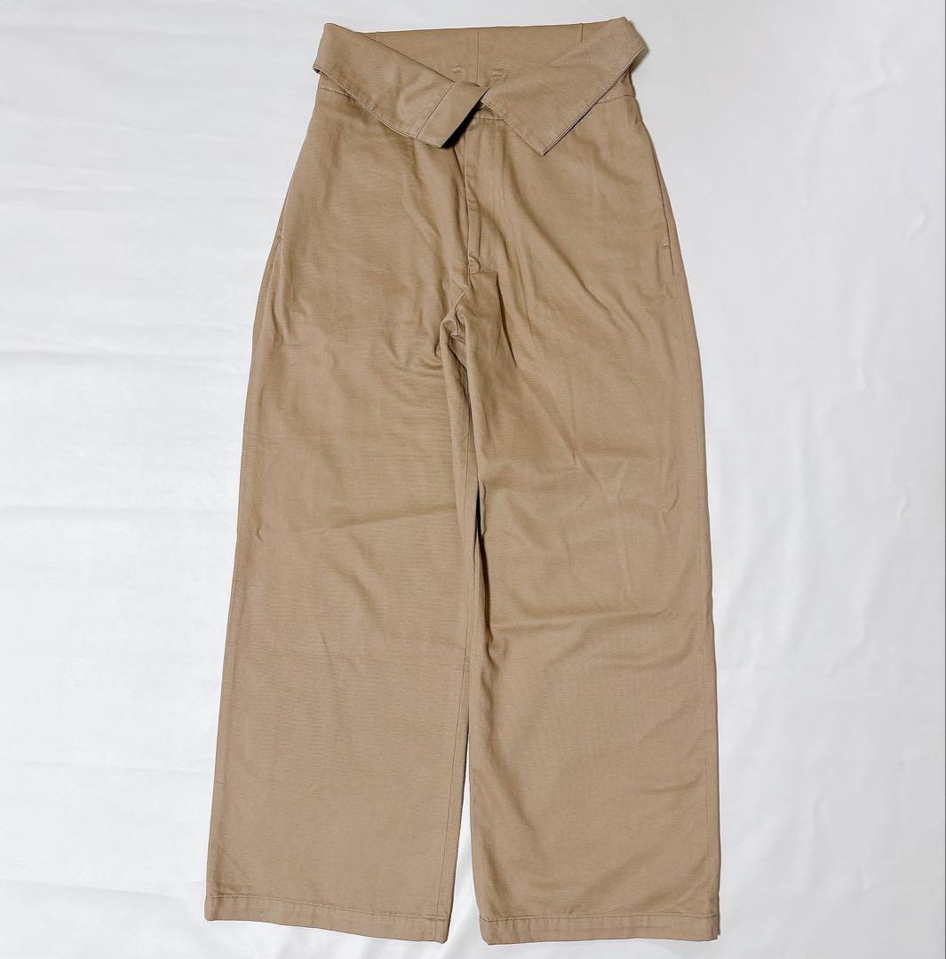 2025✨Higuchi*S2WAYハイウエストパンツ 38 今期 - メルカリ