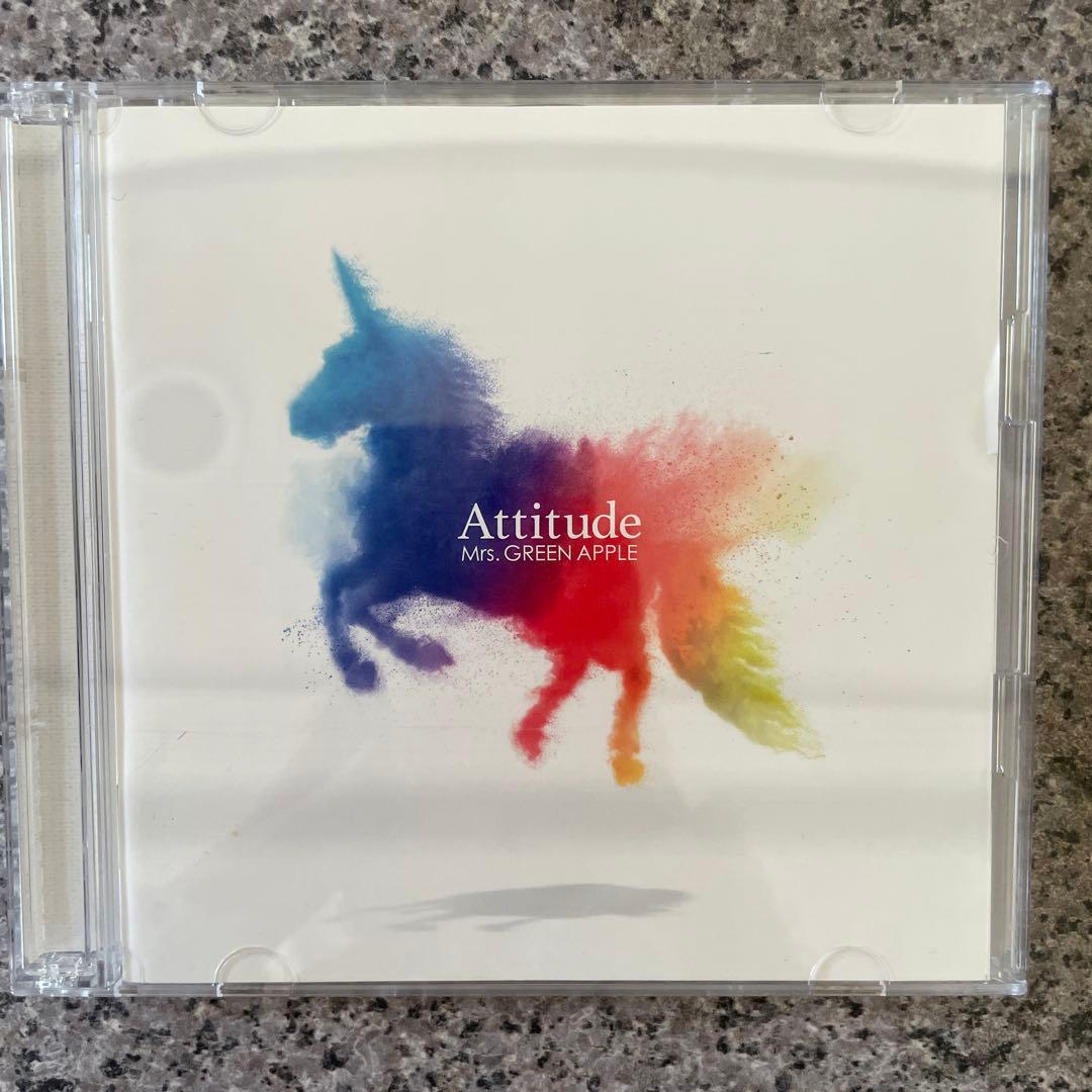 Mrs. GREEN APPLE Attitude 初回限定盤 CD DVD - メルカリ