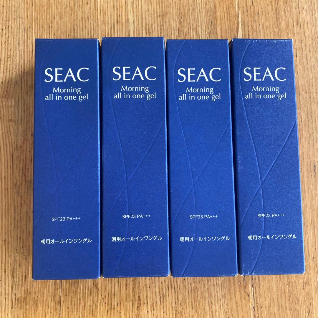 SEAC　シーク朝用オールインワンゲル50ｇ×4個セット シーク 朝用オールインワン | 世田谷自然食品【公式通販】