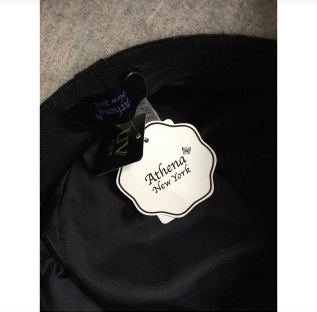 ■新品タグ付■ ATHENA NEW YORK \"HANNAH\"バスケットハット
