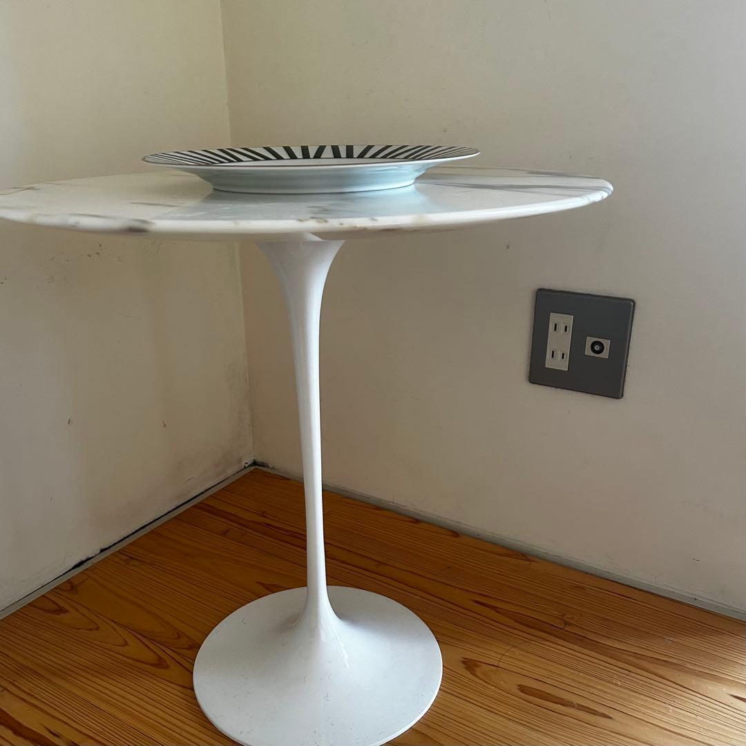 大理石 Knoll ノール エーロ・サーリネン チューリップ サイドテーブル