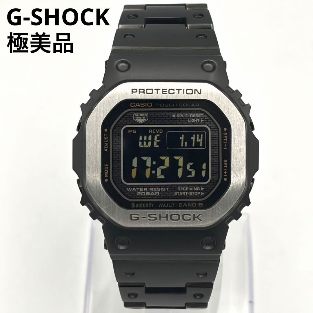 カシオ G-SHOCK 腕時計 GMW-B5000MB-1JF フルメタル 黒 G-SHOCKの大人気フルメタルスクエアシリーズにラギッドな「新ブラック