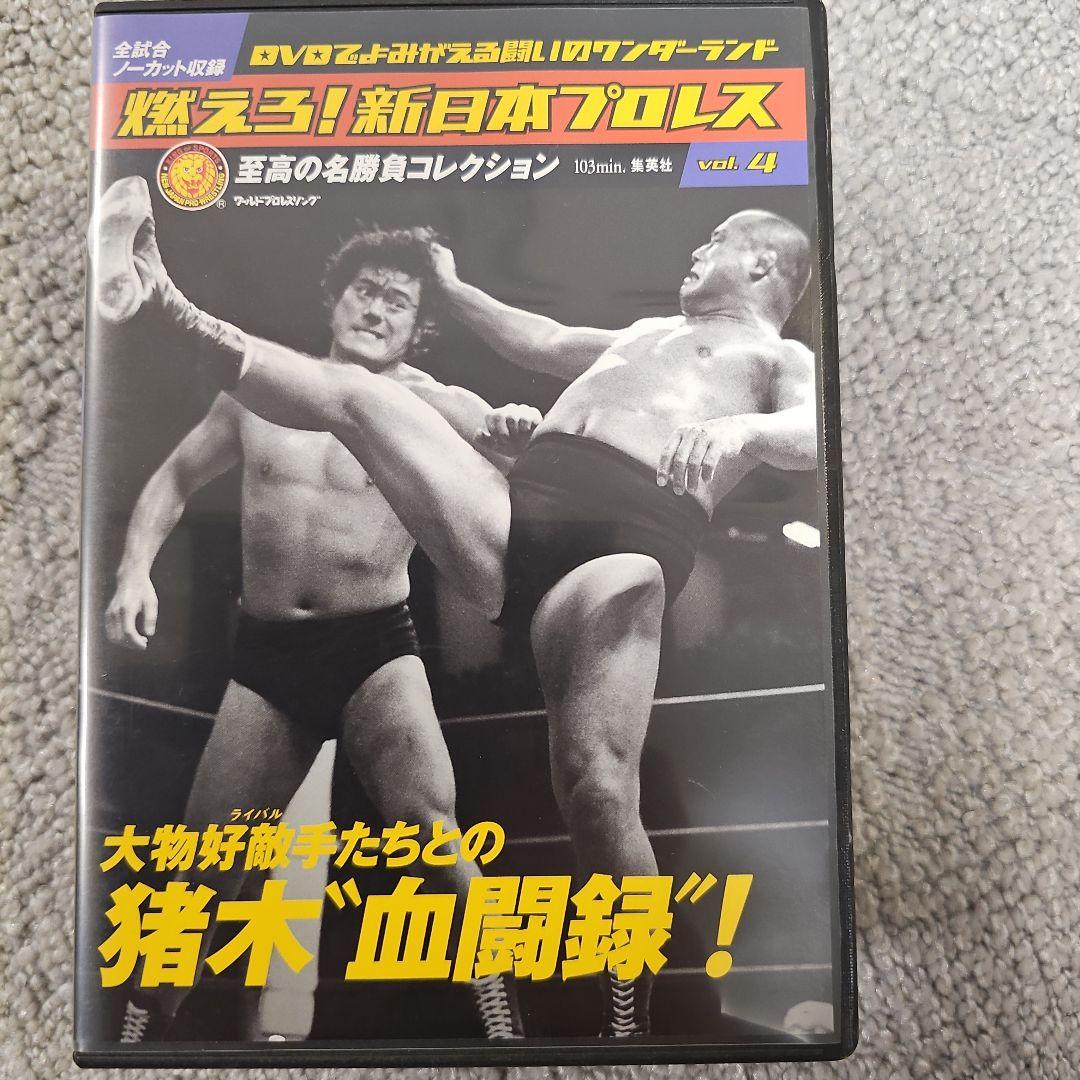 燃えろ！新日本プロレス DVD vol.1-10 セット