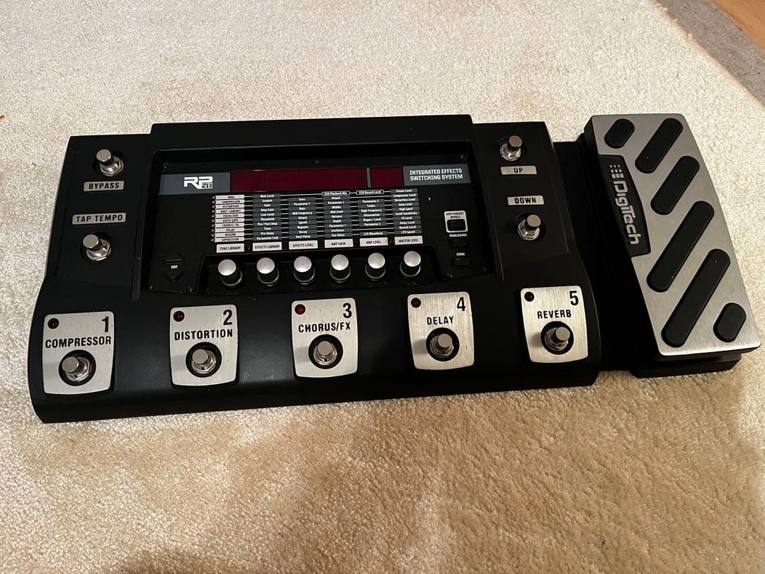 Digitech RP500 マルチエフェクター 専用ケース付 動作確認済 - ギター