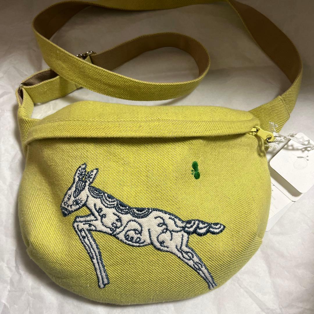 最終minä perhonen パプリッコボディバッグ イエロー 最終minä perhonen パプリッコボディバッグ イエロー 最終minä