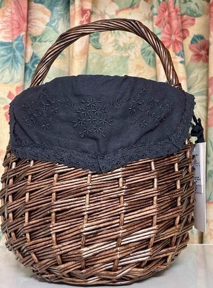 kazumi コラボ】サマンサモスモス／マルチウェイレースカゴバッグ