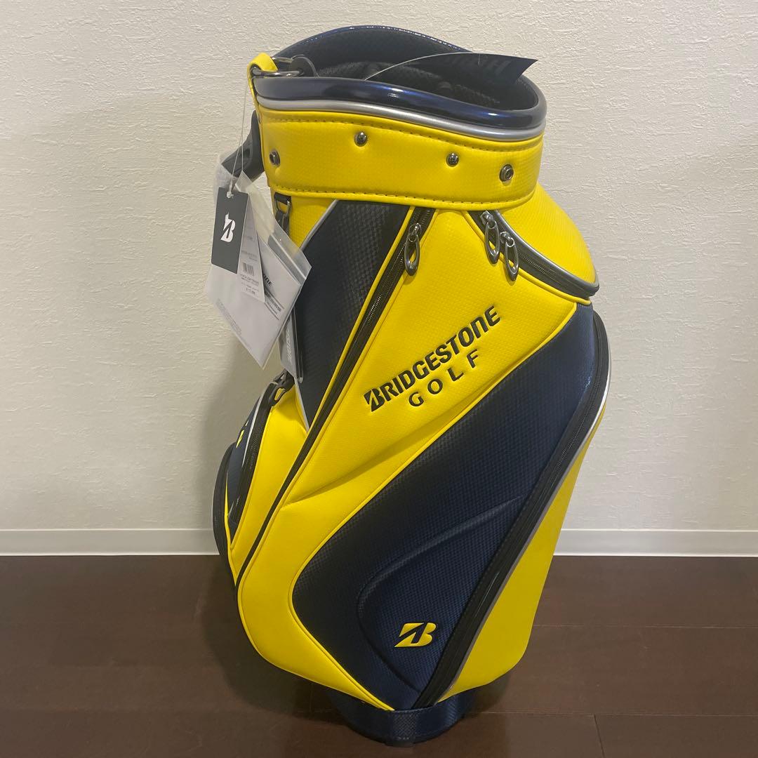 BRIDGESTONE GOLF 軽量ゴルフバッグ イエロー BRIDGESTONE GOLF ブリヂストンゴルフ 日本正規品 ツアーレプリカ