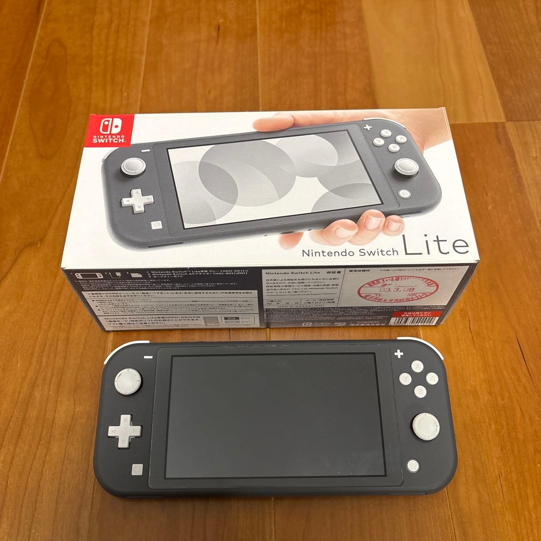 Nintendo Switch Lite グレー 箱、充電器あり Amazon.co.jp: Vikisda Nintendo switch Lite 用 充電器 卓上ホルダー