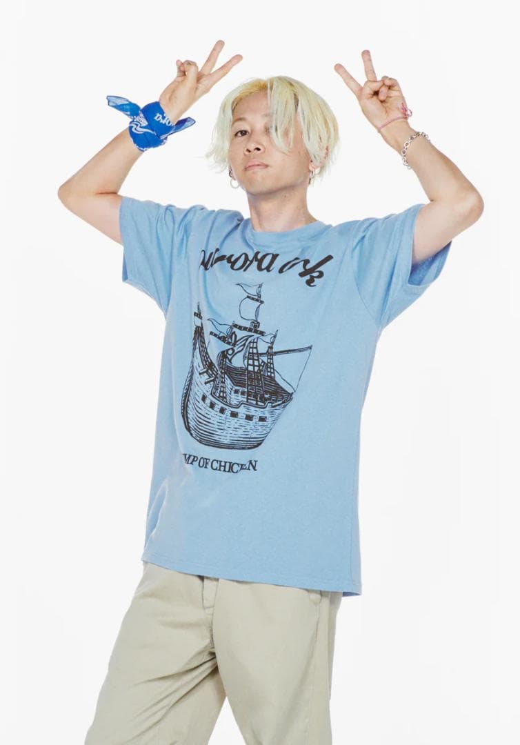 BUMP OF CHICKEN バンプ Tシャツ ブルー S - メルカリ