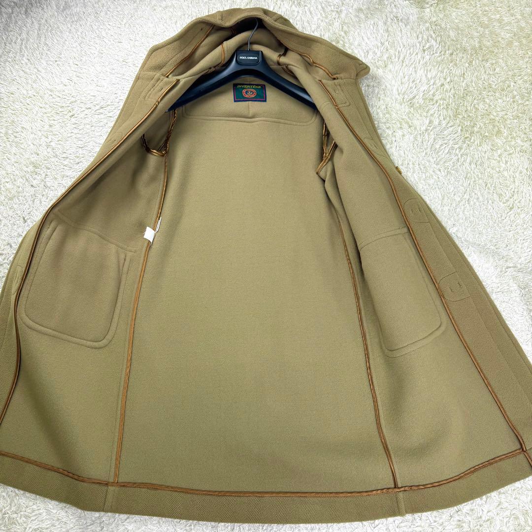 インバーティア ダッフルコート 旧タグ ヘリンボーン ムーアブルック