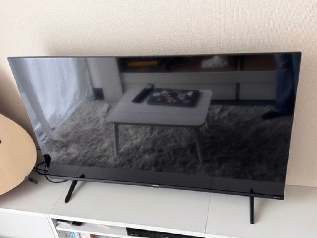 Hisense43V型 4Kチューナー内蔵 液晶テレビ2023年モデル ブラック