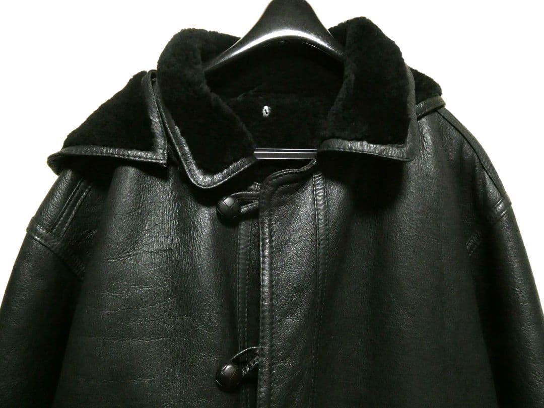 ヴィンテージ！超絶人気カラーブラック！リアルムートンダッフル