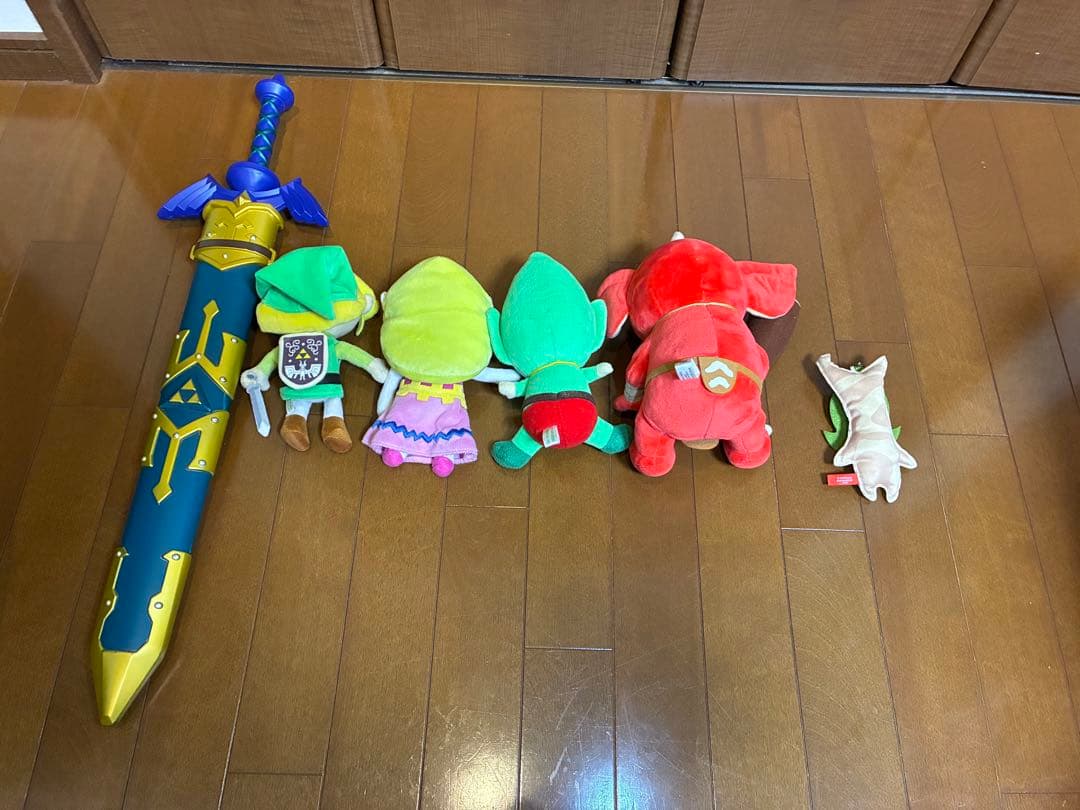ゼルダの伝説 ぬいぐるみセット マスターソード - メルカリ