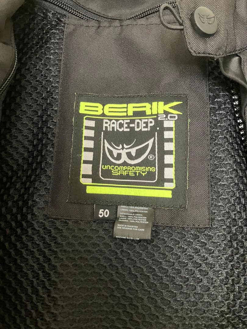 BERIK RACE-DEP 2.0 バイクジャケット サイズ50 - メルカリ