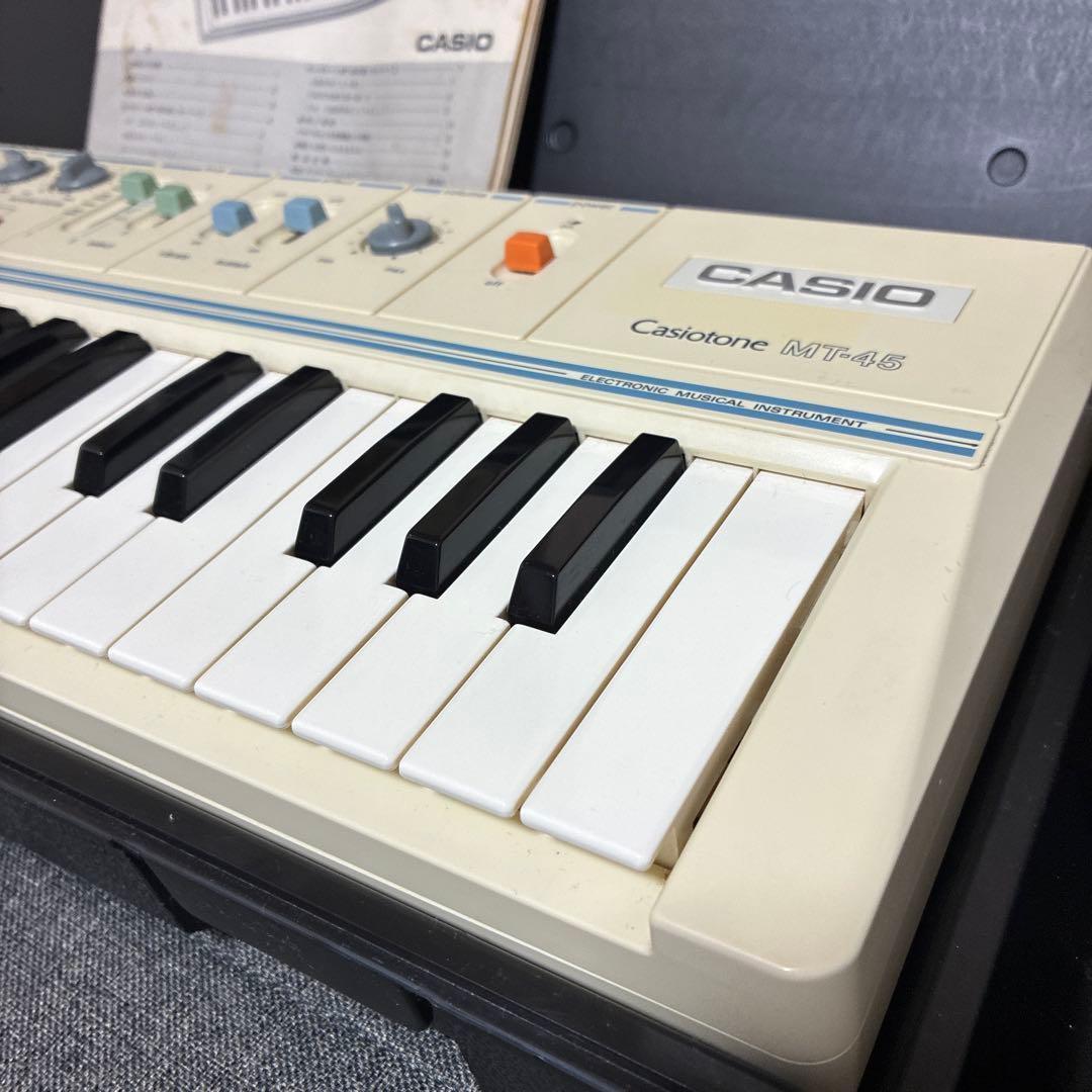 希少！1982年製 CASIO Casiotone MT-45 - メルカリ