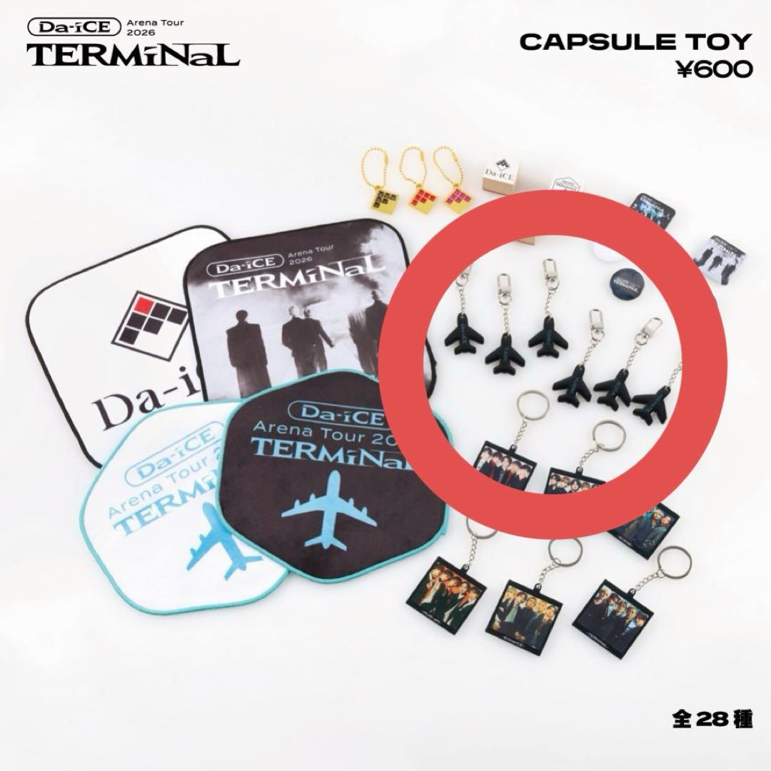 Da-iCE カプセルトイ 飛行機アクリルキーホルダー コンプリート Da-iCE カプセルトイ 飛行機キーホルダー （想太） - メルカリ