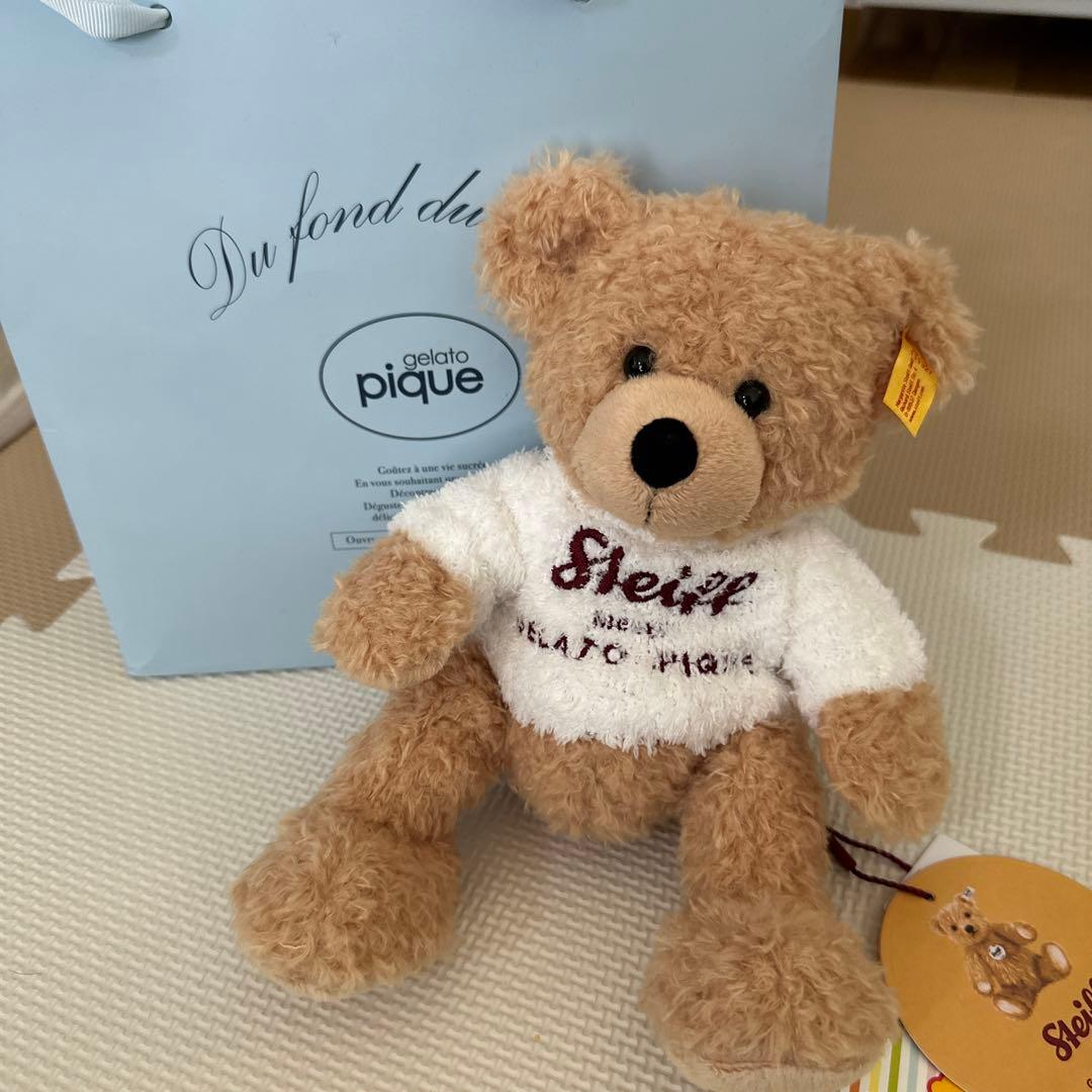 新品未使用】ジェラートピケ Steiffシュタイフぬいぐるみ ジェラピケ