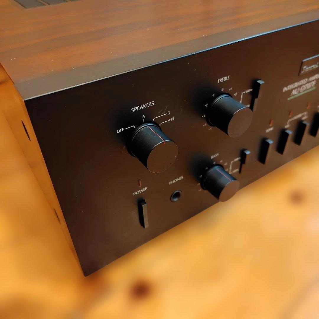 サンスイ プリメインアンプAU-D707F(プチリペア訳あり品)#5 - アンプ