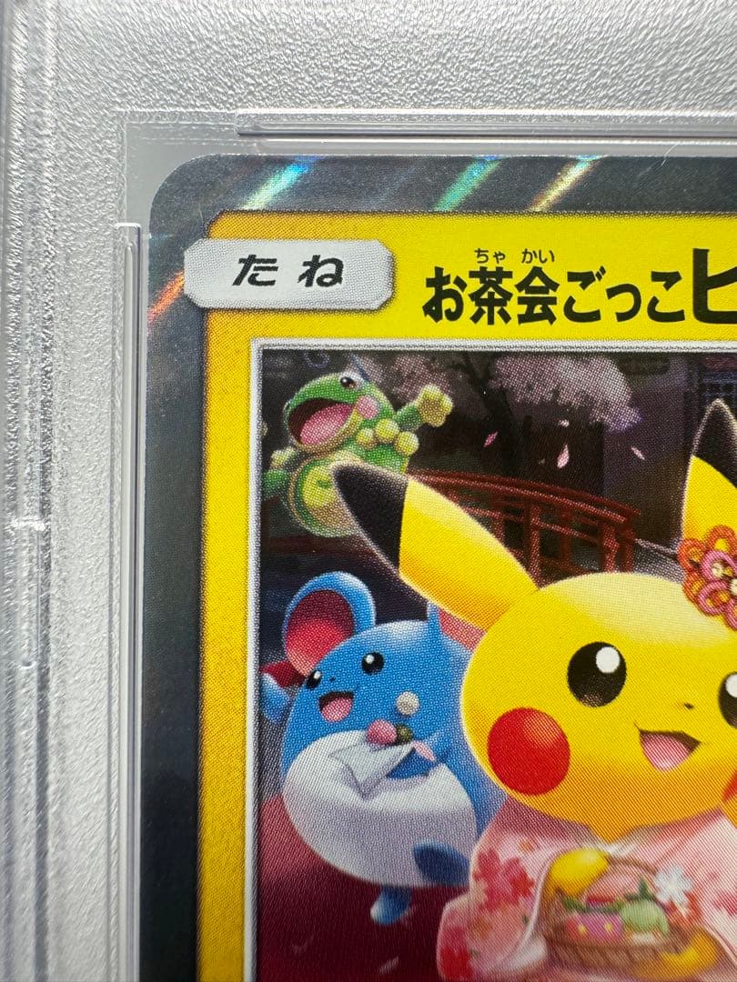 お茶会ごっこピカチュウ psa10 M109555884 - ポケモンカードゲーム