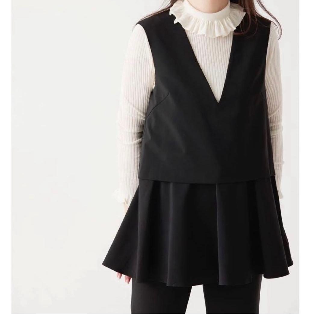 cccmalie Vネックトップス　36 GOLDJAPAN（ゴールドジャパン） 大きいサイズ レディース トップス