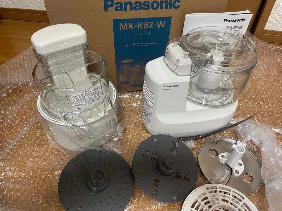パナ MK-K82-W フードプロセッサー ヨドバシ.com - パナソニック Panasonic フードプロセッサー MK-K82-W