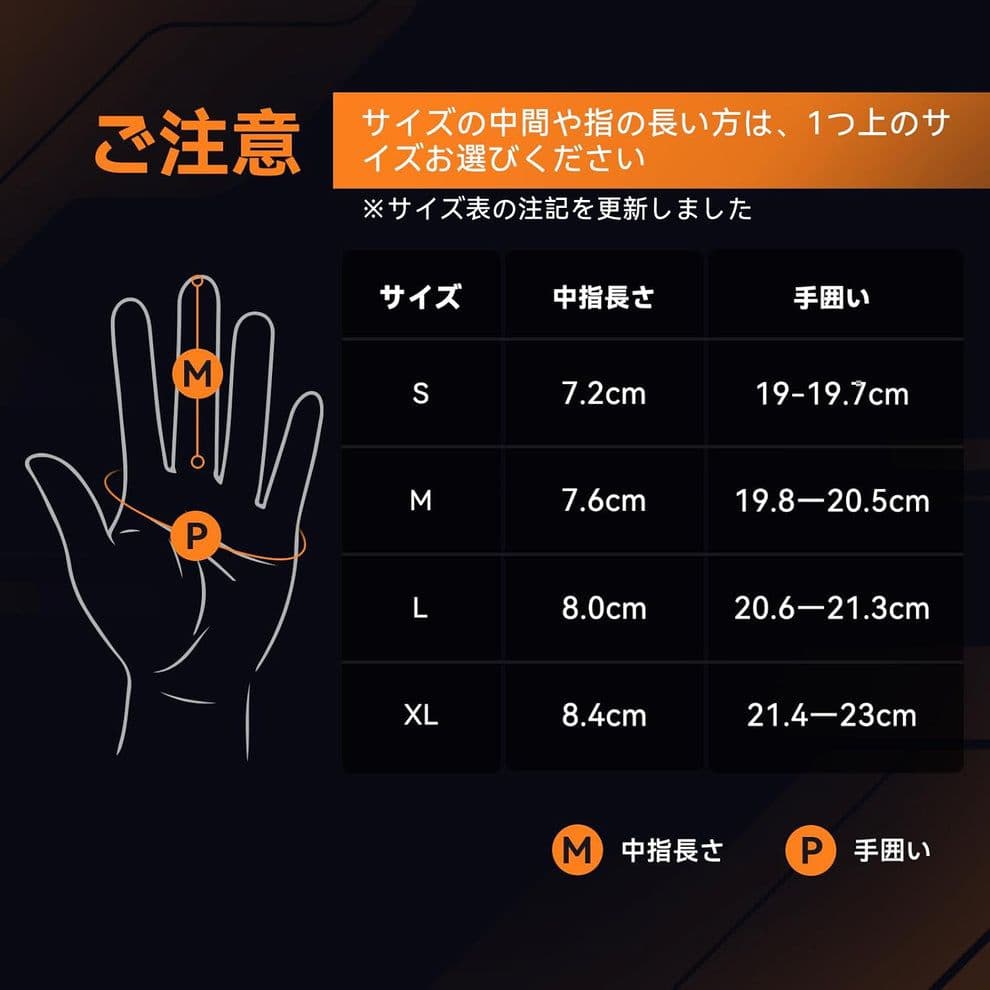 Hompres 2025年 電熱グローブ 11.1V モデルA　Lサイズ