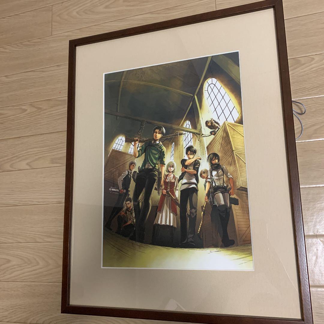 進撃の巨人展 複製原画 進撃の巨人展FINAL 入場者特典 複製ネーム 複製原画 原初的欲求、叫び