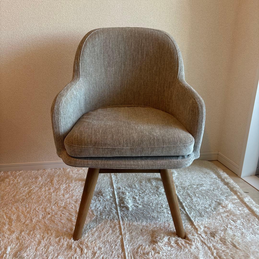 unico PIIVO ピーヴォ ダイニング デスクチェア ウニコ 美品 グレー