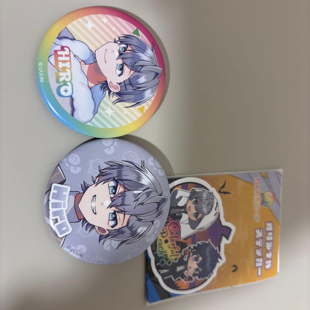 からぴち ヒロくん ぷぴぱ缶バッジ - メルカリ