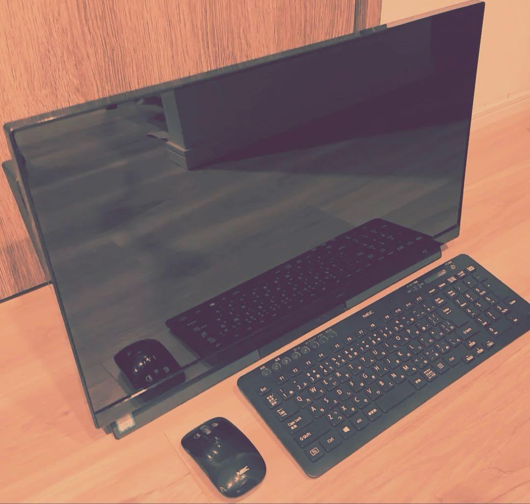 Windowsデスクトップ NEC LAVIE DA600/MAB Core i7 512GB SSD PC-DA600MAB デスクトップパソコン LAVIE Desk All in One [23.8型