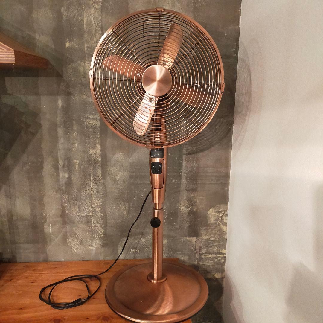 メタル扇風機（レトロ扇風機）NIR-350、ブロンズ - メルカリ
