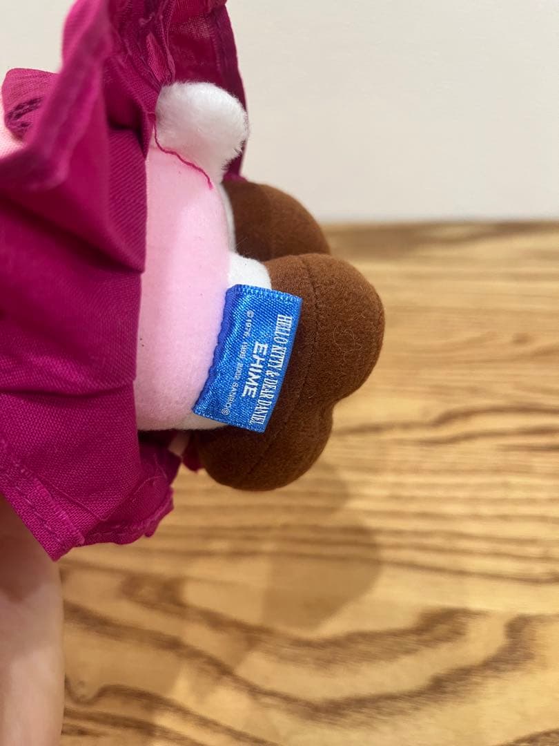 愛媛限定 ハローキティ ぬいぐるみ ご当地 平成レトロ タグ付き 着物