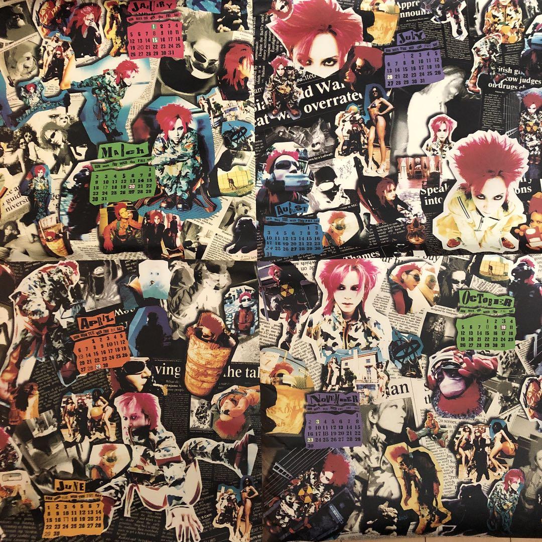 hide 1997年 珍品 ビッグカレンダー 約1m×1.4m - メルカリ