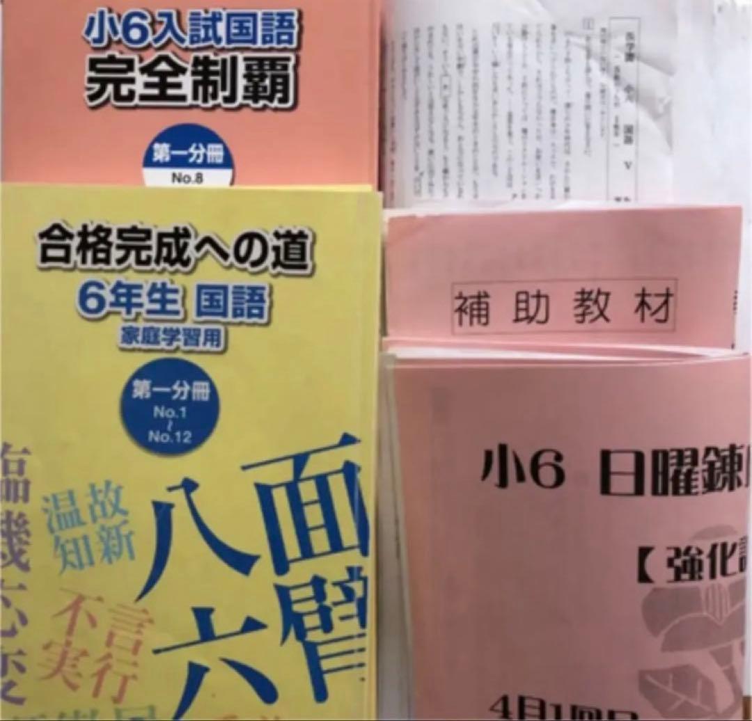 国語　6年　浜学園　テキスト　復習テスト　日曜錬成　Vクラス 2026年最新】浜学園 小6 復習テストの人気アイテム - メルカリ