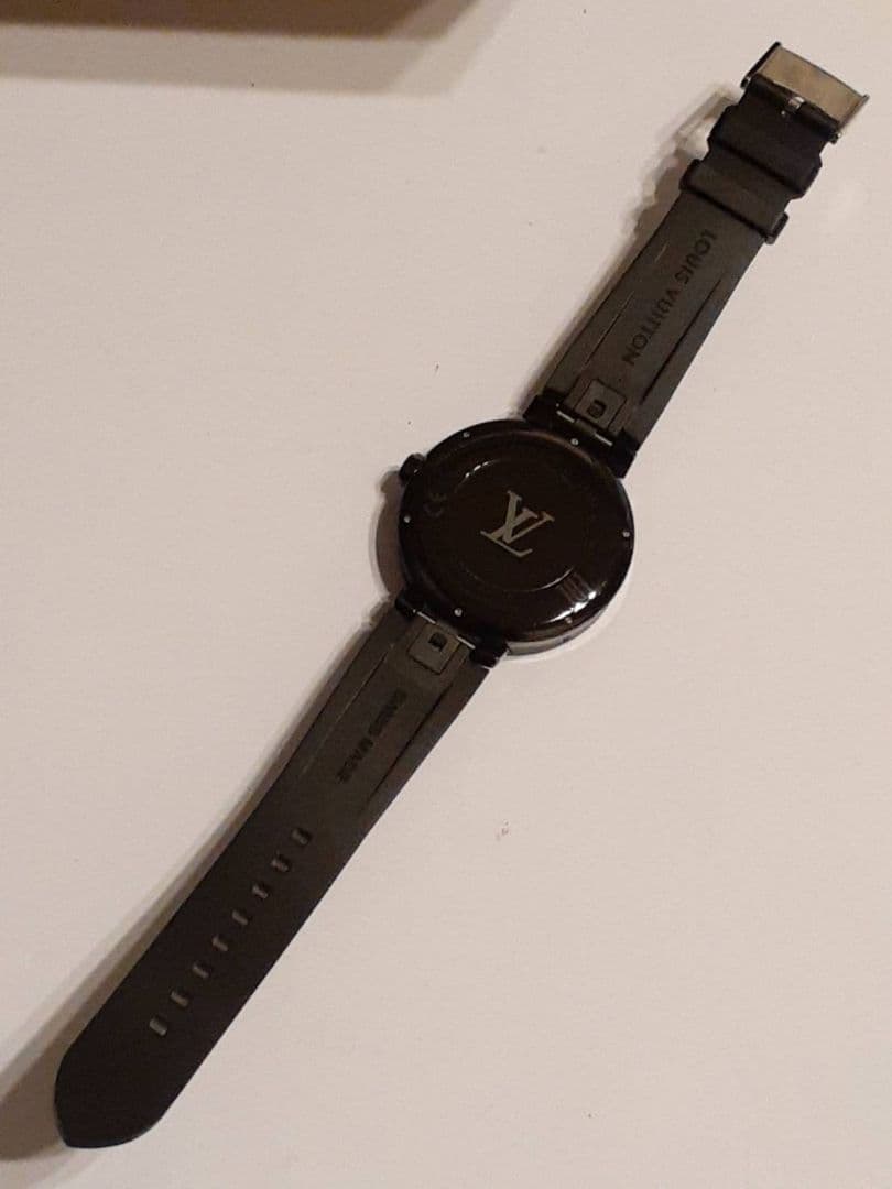 美品 ルイヴィトン タンブール ホライゾン QA002Z 腕時計 - メルカリ