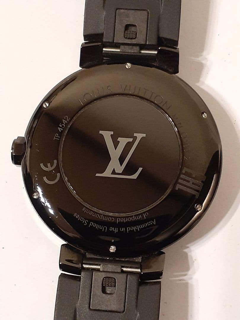 美品 ルイヴィトン タンブール ホライゾン QA002Z 腕時計 - メルカリ