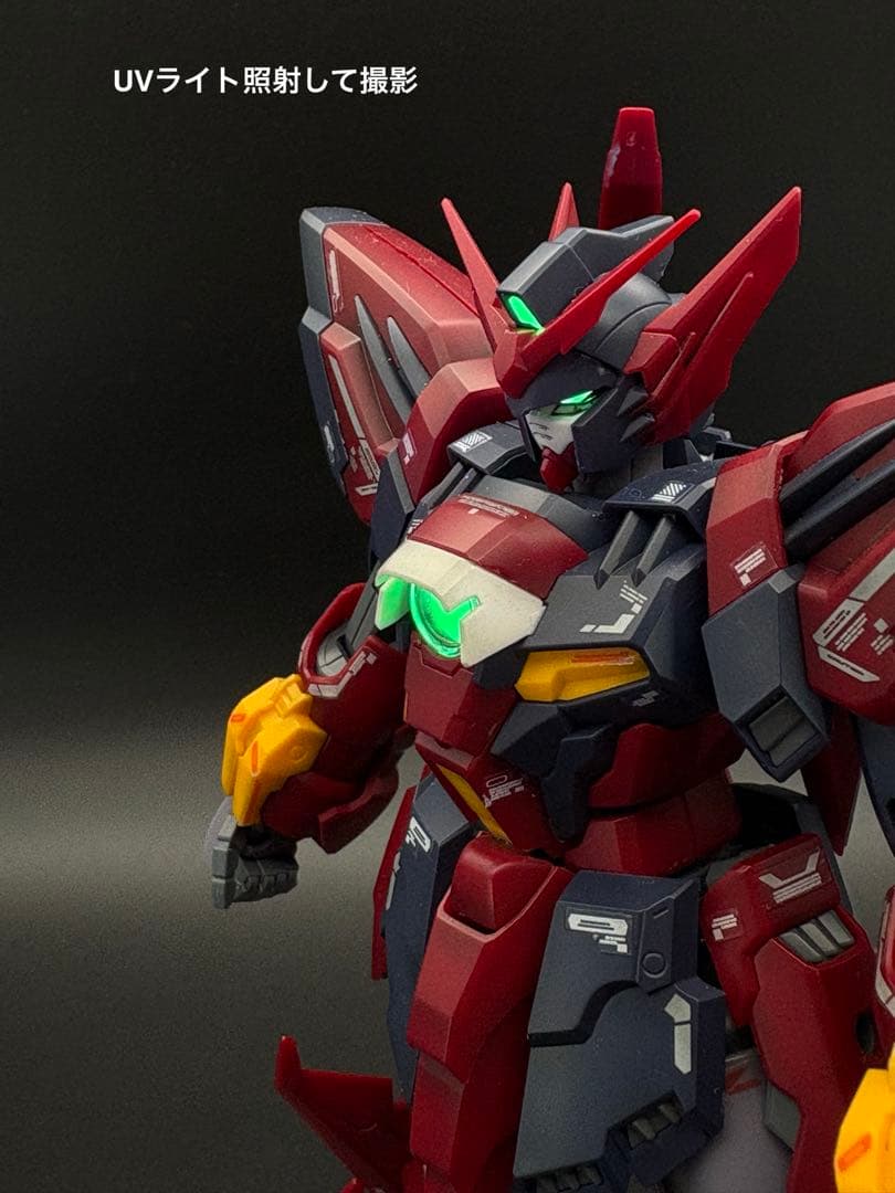 MG 1/100 ガンダムエピオン EW 成形色シャドウ吹き半光沢トップコート