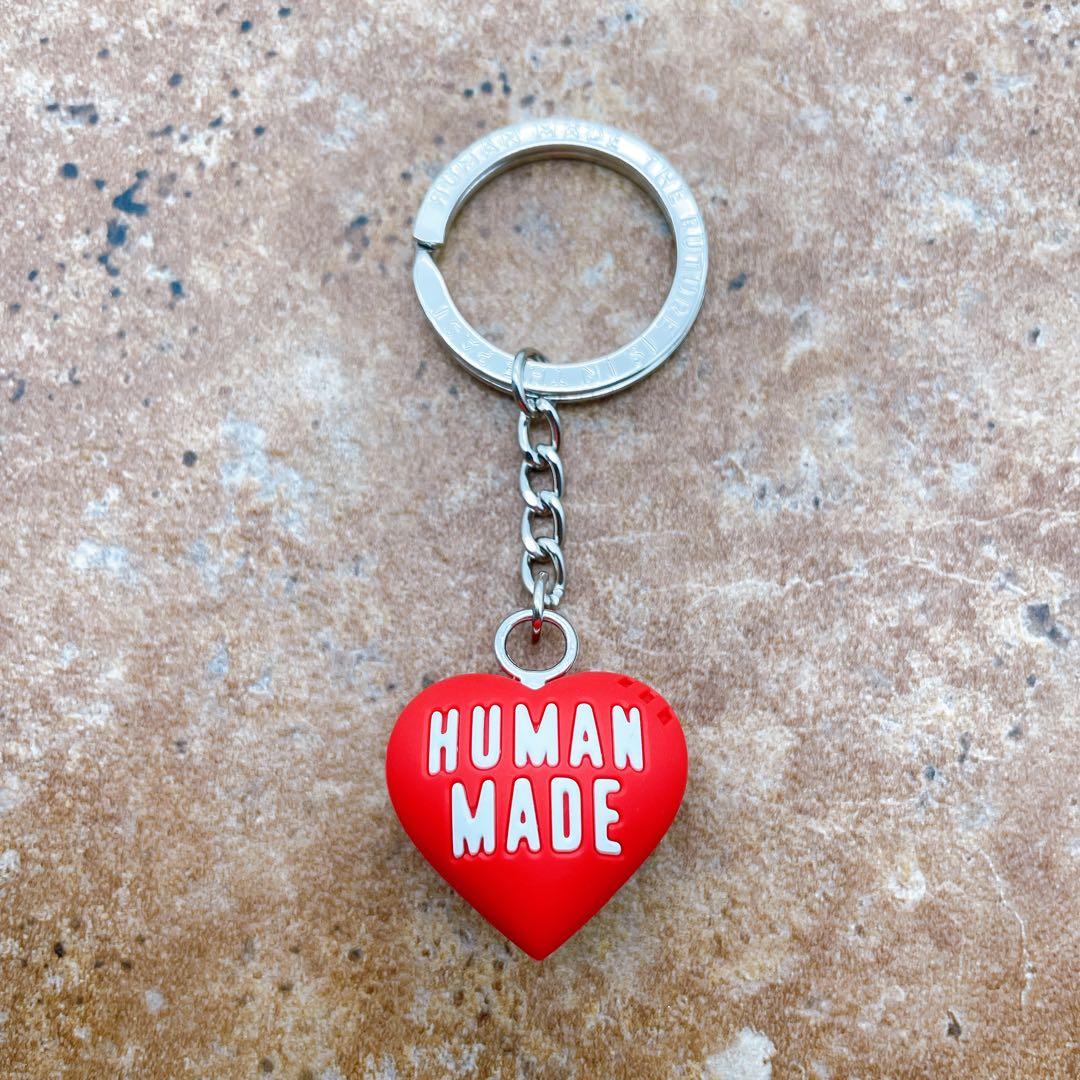 HUMAN MADE ヒューマンメイド ハート ラバーキーホルダー 赤 - メルカリ