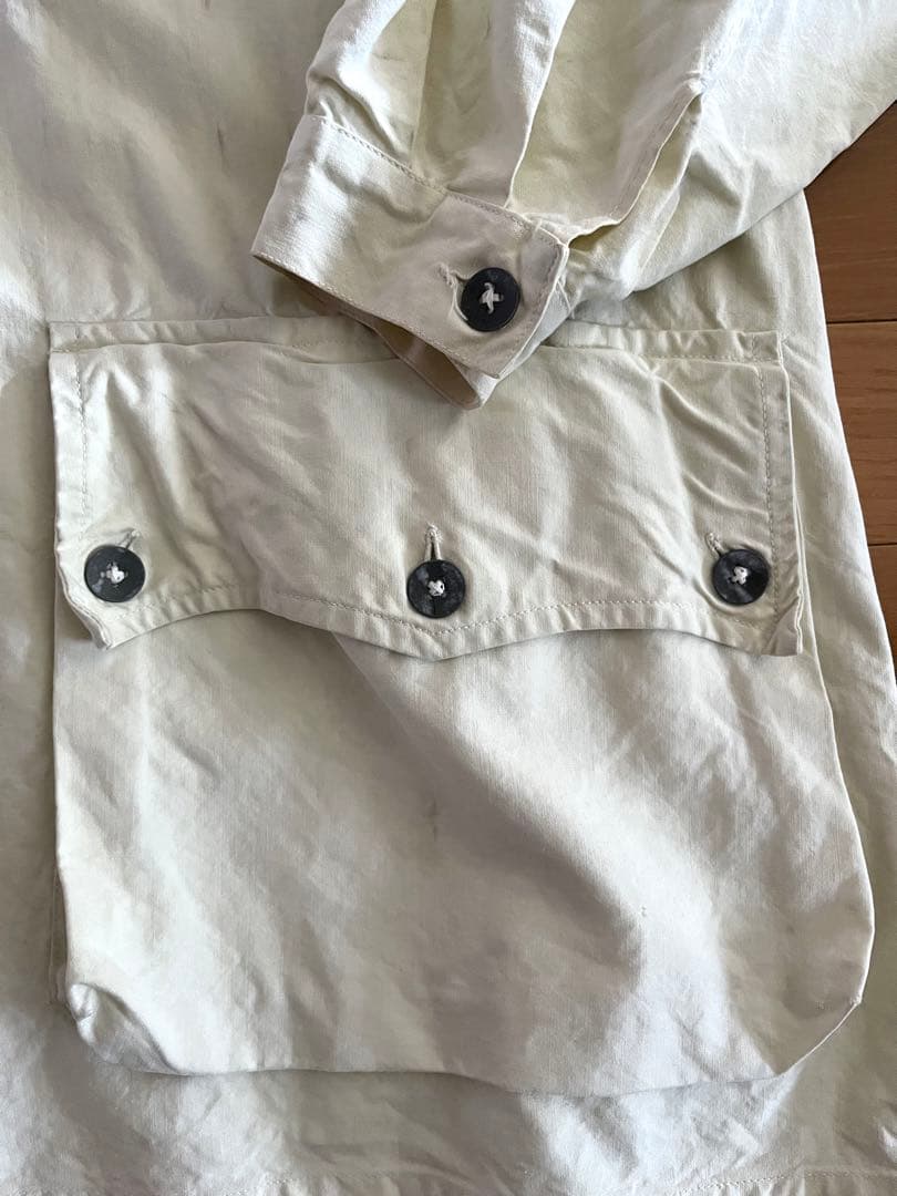 M39 スノーカモパーカ アルミボタン スウェーデン軍 - メルカリ